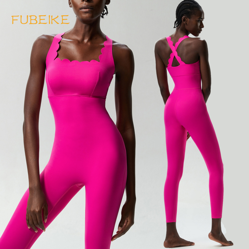 Running Gear Women - FUBEIKE Small Wave Beauty Back Yoga