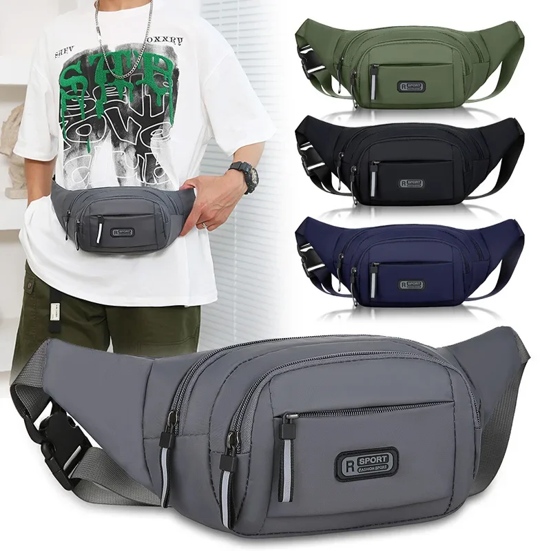 Running Zwift - Men Canvas Fanny Waist Packs Unisex