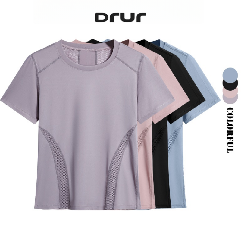 Running Gear Women - DRUR Summer Lightweight Running T Shirt