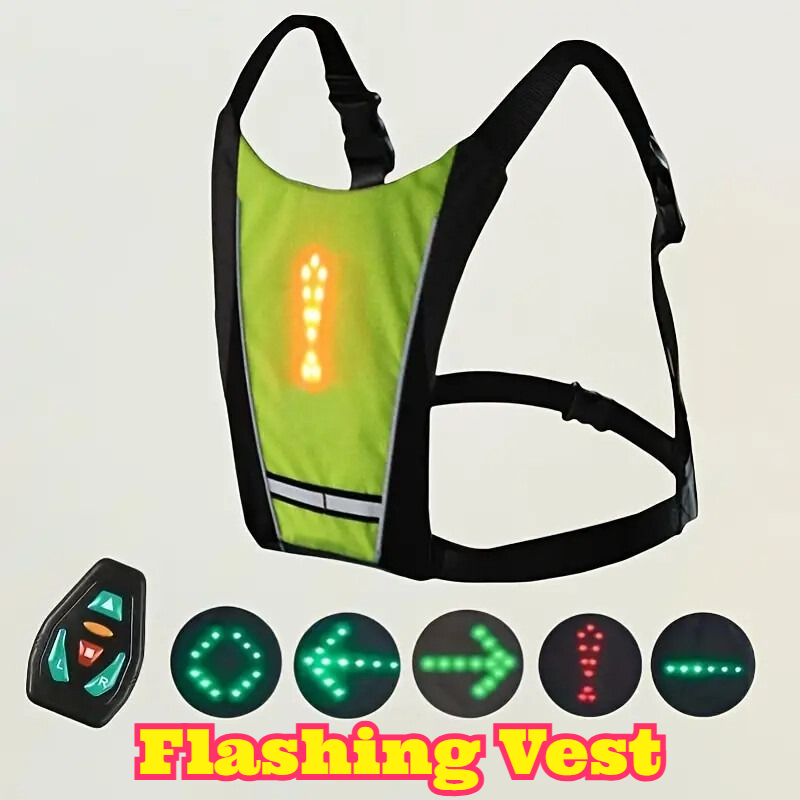 LED Remote Control Safety Vest - Running Visibility Gear review and price