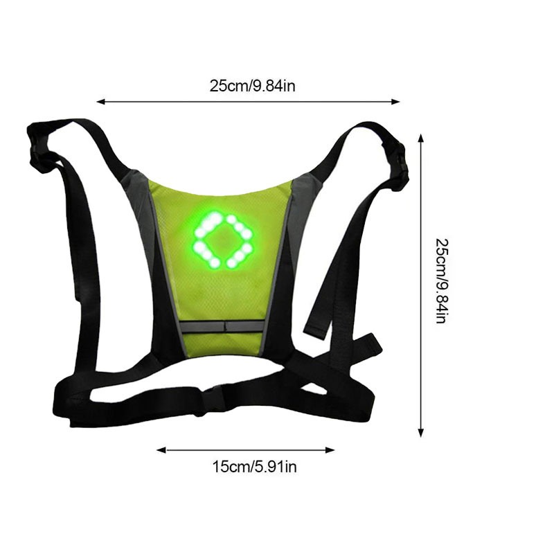LED Remote Control Safety Vest - Running Visibility Gear review and price