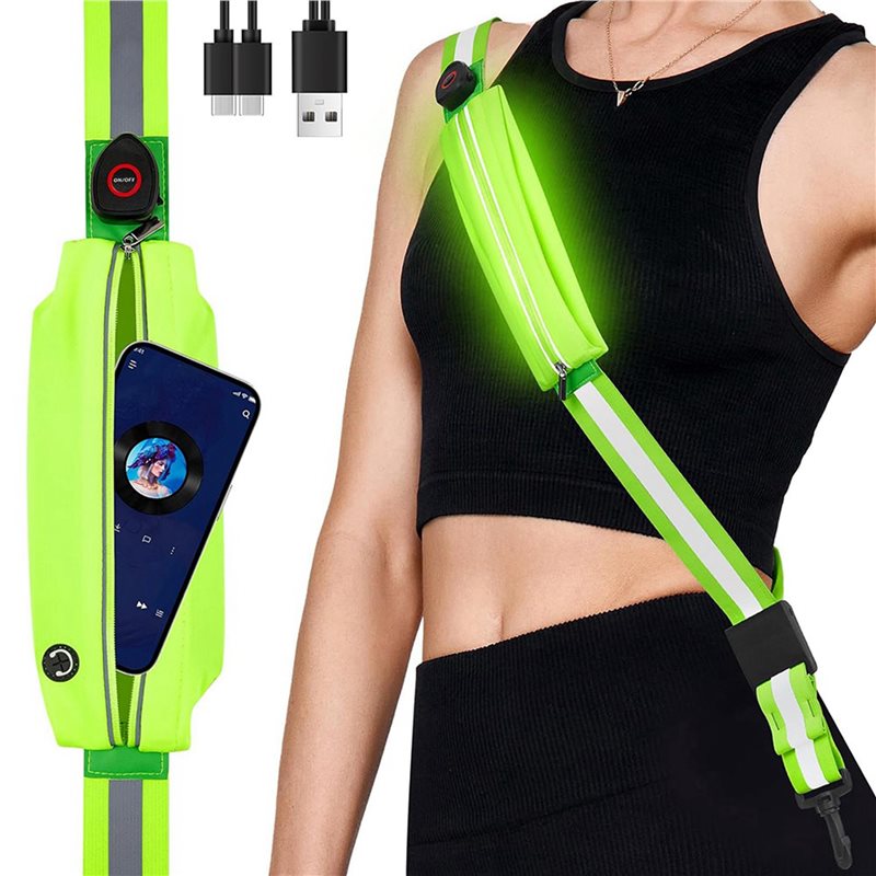 BTLIFE-2X LED Reflective Belt  - Running Visibility Gear review and price