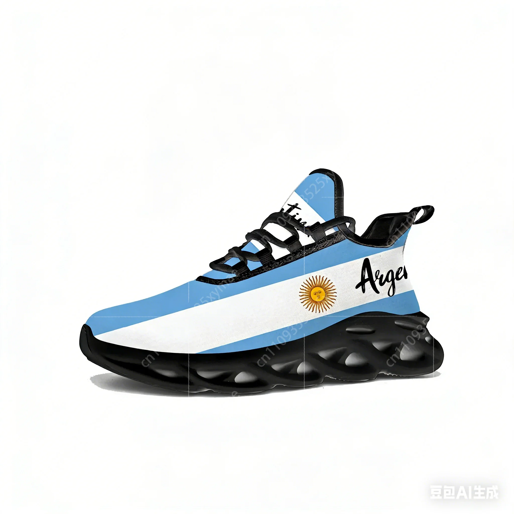 Argentine Flag Flats Sneakers  - Running Gear Ladies review and price