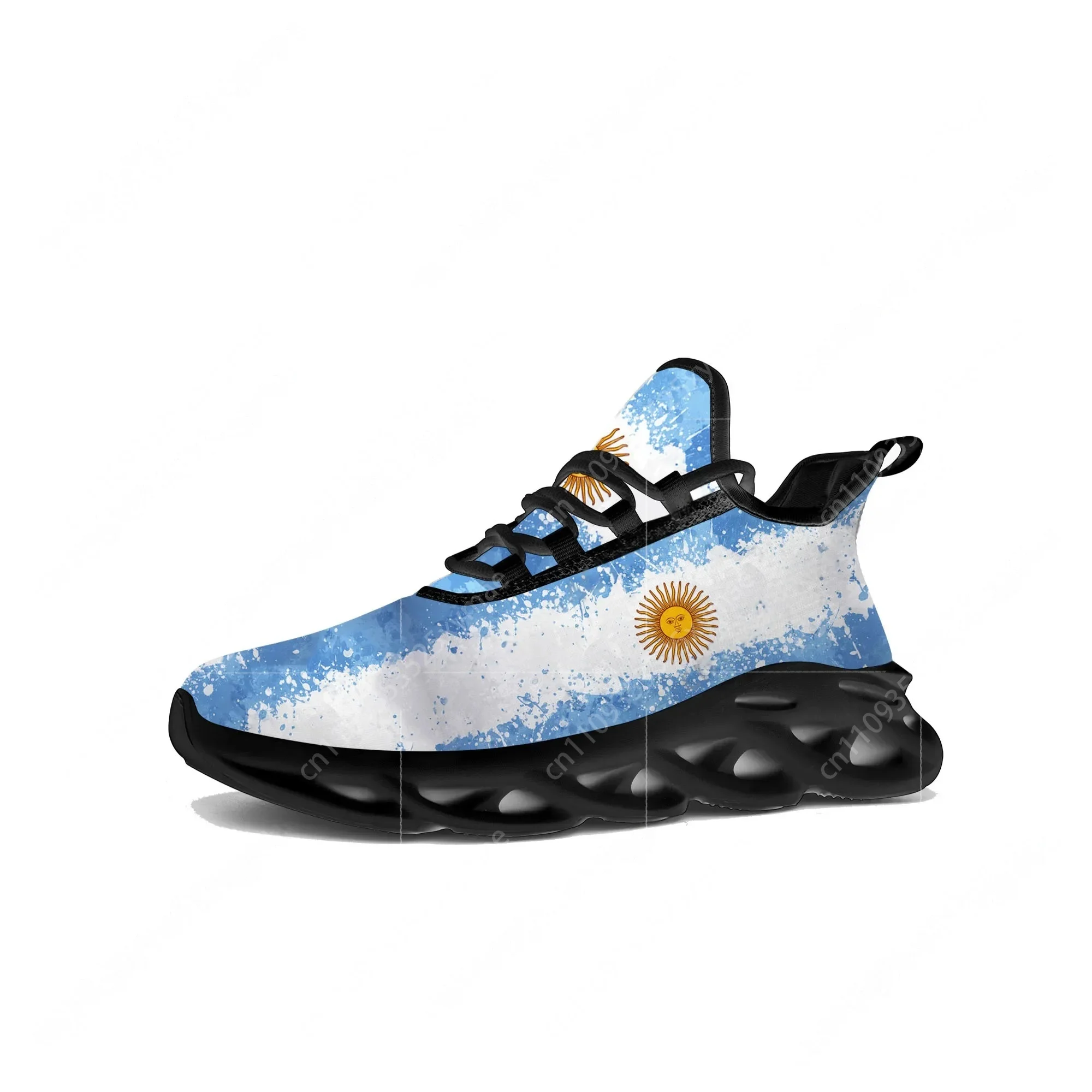 Argentine Flag Flats Sneakers  - Running Gear Ladies review and price