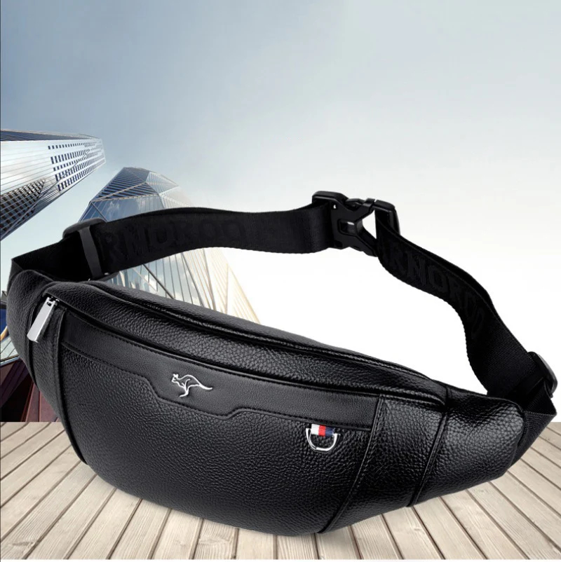 Business Leather Waist Bag Mul - Running Zwift review and price