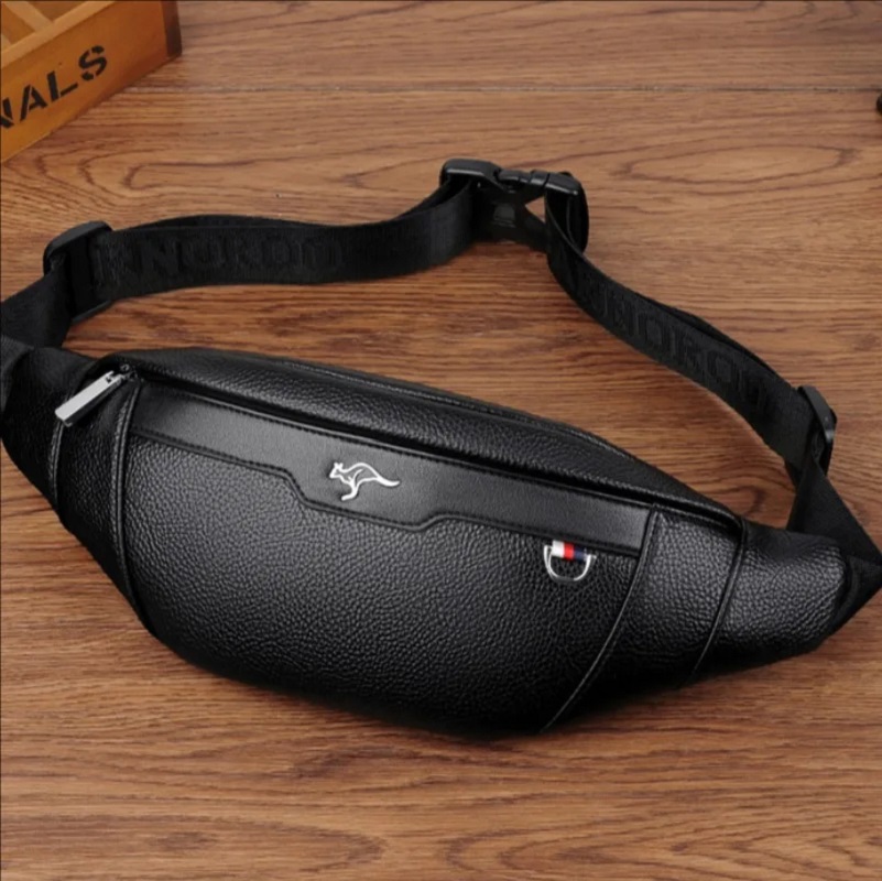 Business Leather Waist Bag Mul - Running Zwift review and price