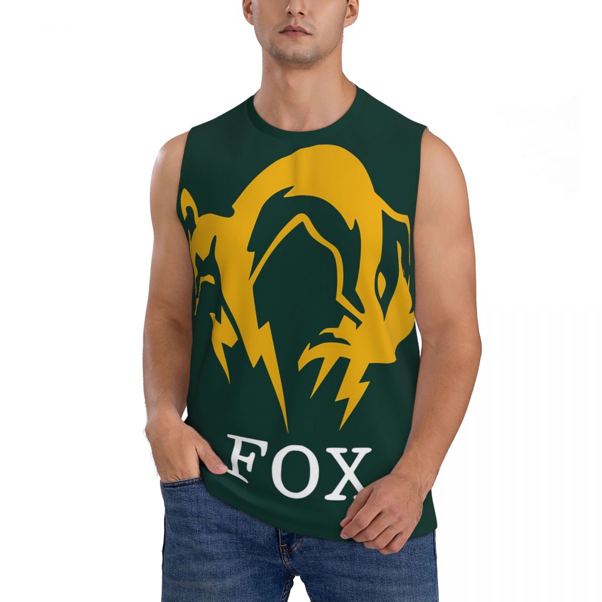 Metal Gear Solid Fox Men Sleev - Running Gear Tank review and price