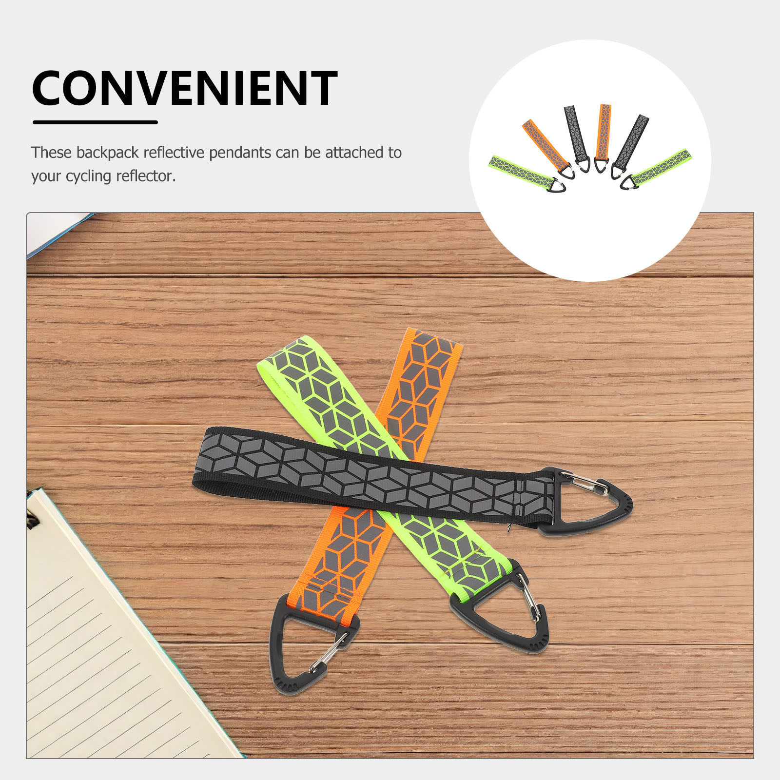 6Pcs Reflective Keychains High - Running Visibility Gear review and price