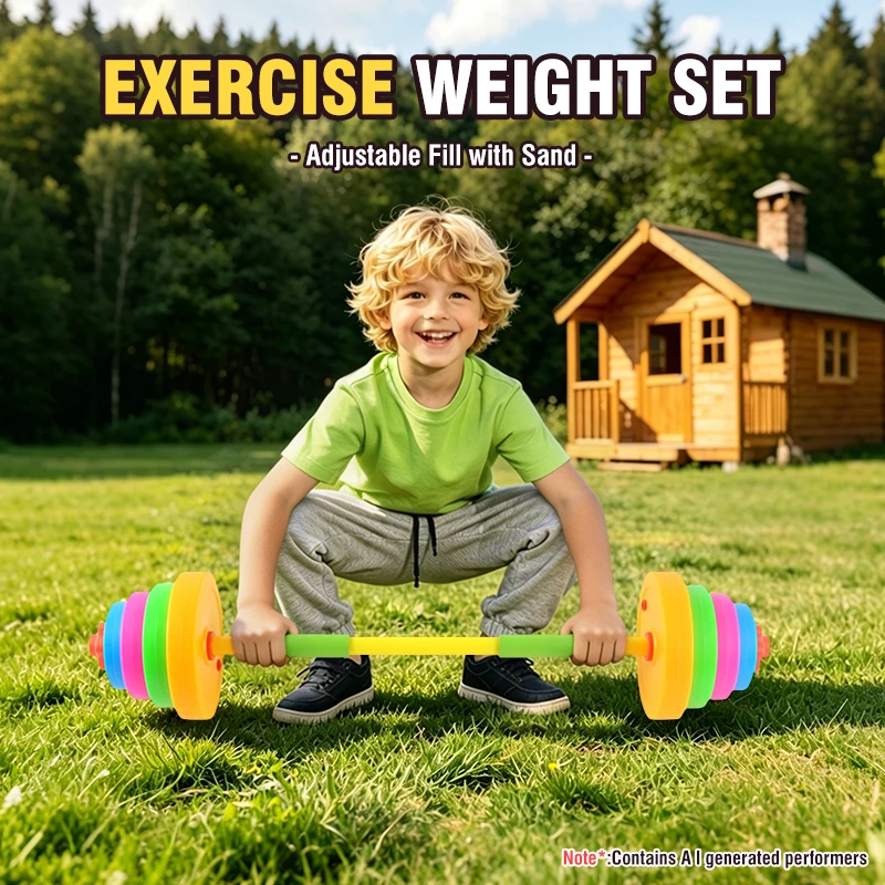 Adjustable Kids Dumbbell Barbe - Running Gear For Kids review and price