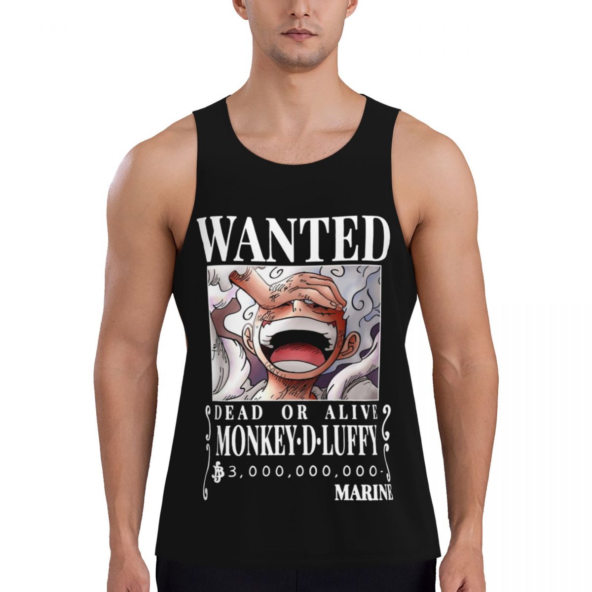 Graphic Luffy Wanted Bounty Ni - Running Gear Tank review and price