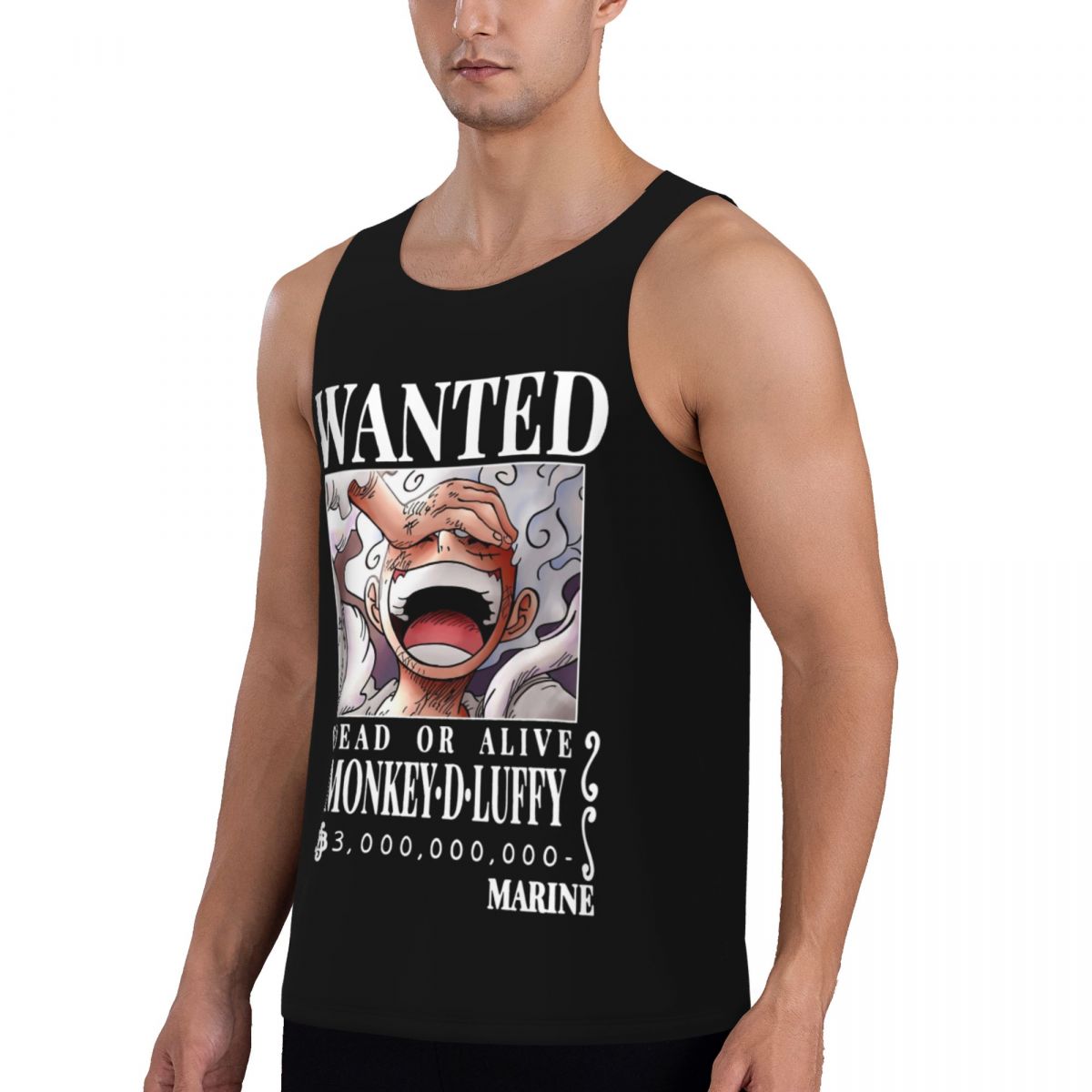 Graphic Luffy Wanted Bounty Ni - Running Gear Tank review and price