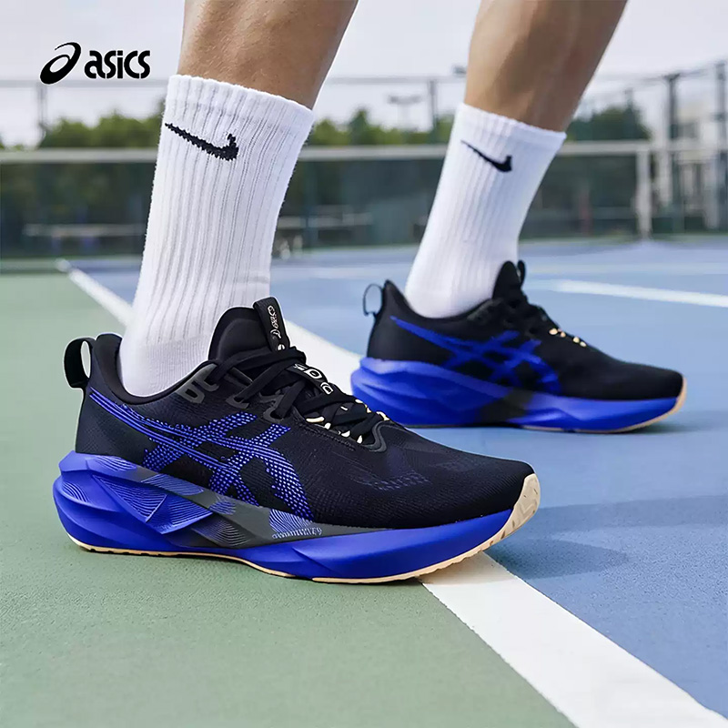 Asics NOVABLAST 5 Black Royal  - Running Gear Asics review and price