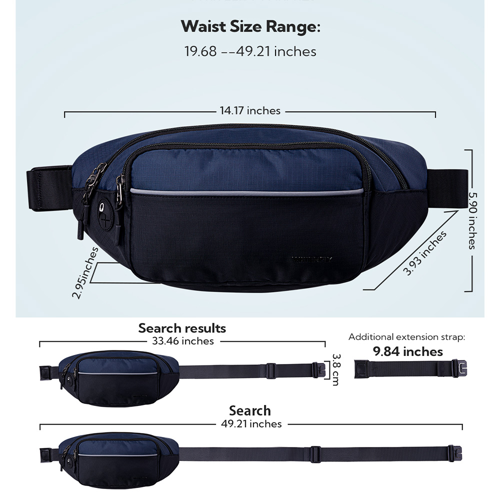 WATERFLY Fanny Pack Waist Bag  - Running Zwift review and price