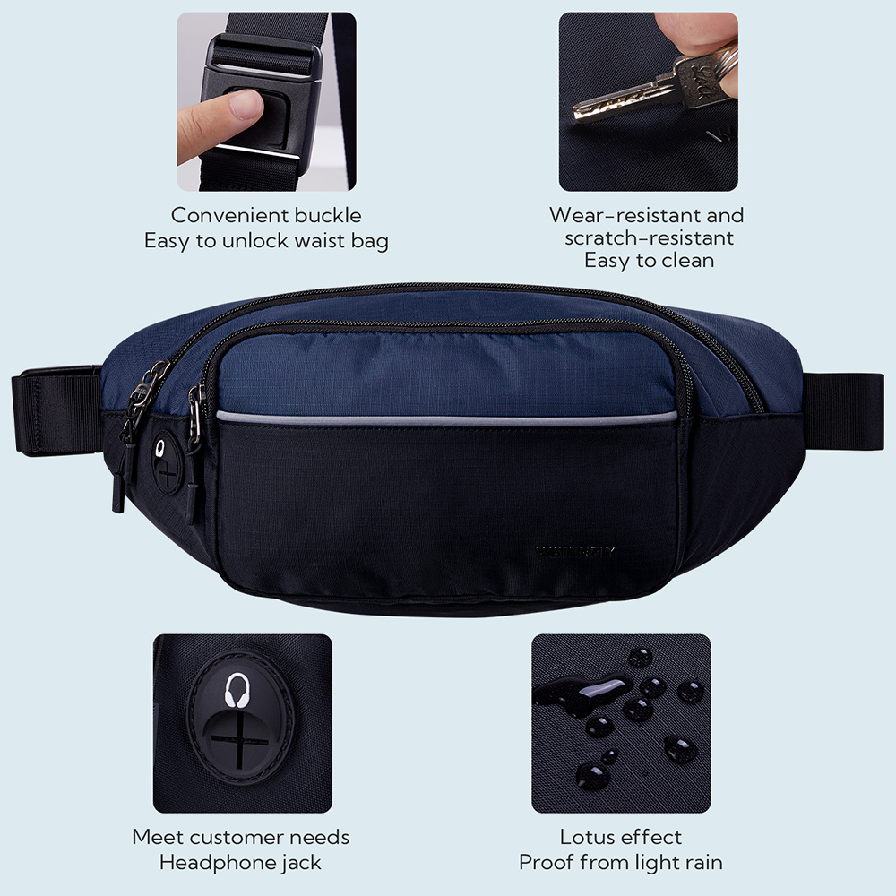 WATERFLY Fanny Pack Waist Bag  - Running Zwift review and price
