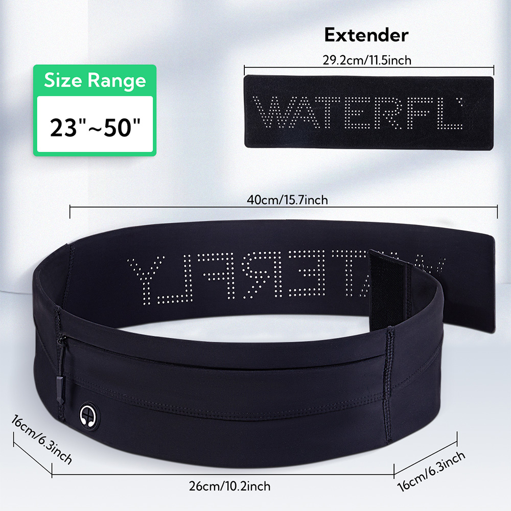 WATERFLY Running Belt Fanny Pa - Running Zwift review and price