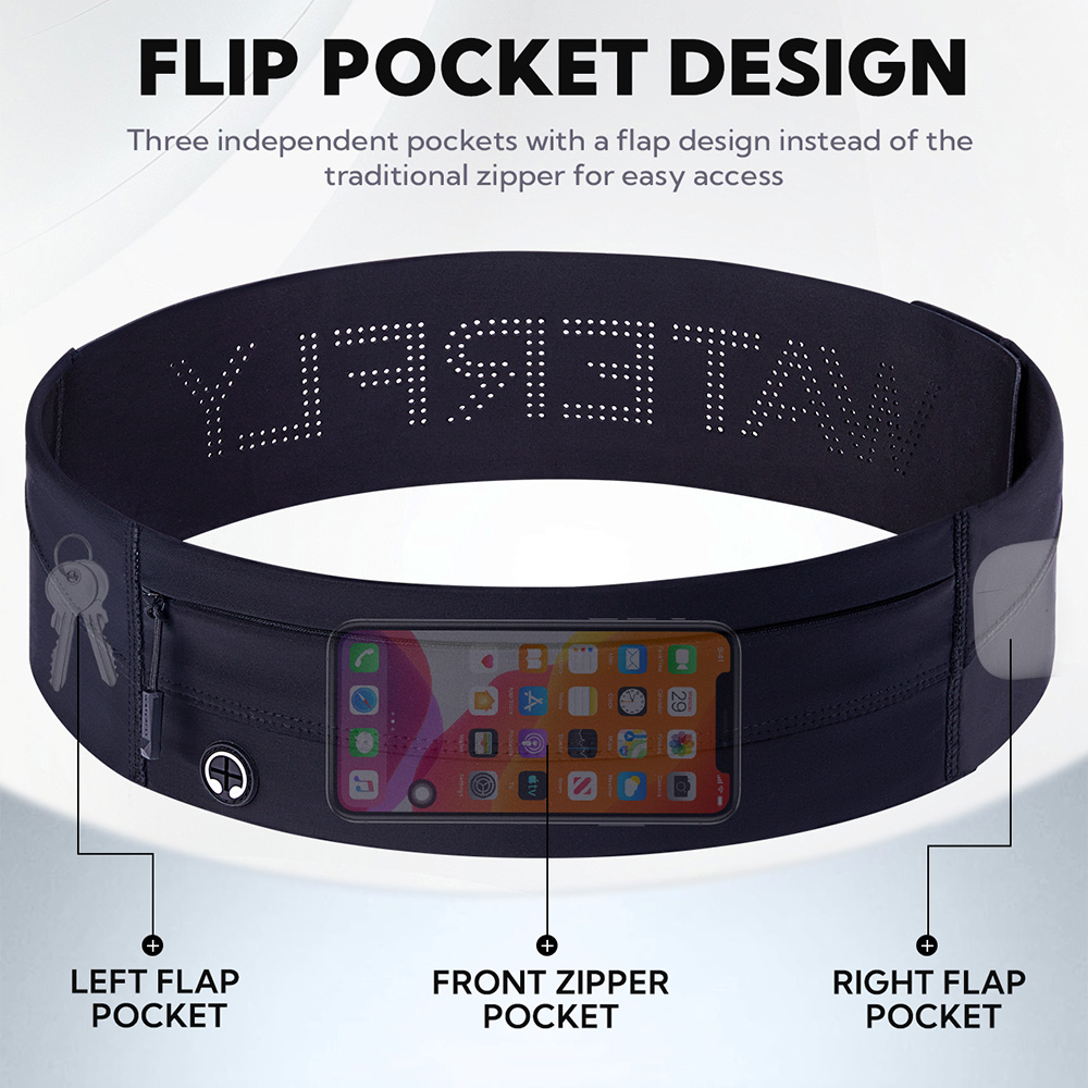 WATERFLY Running Belt Fanny Pa - Running Zwift review and price