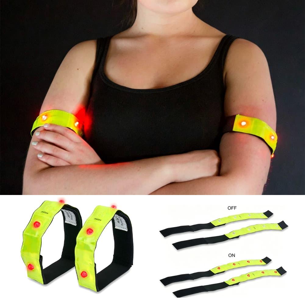 LED Reflective Armband With Fl - Running Visibility Gear review and price
