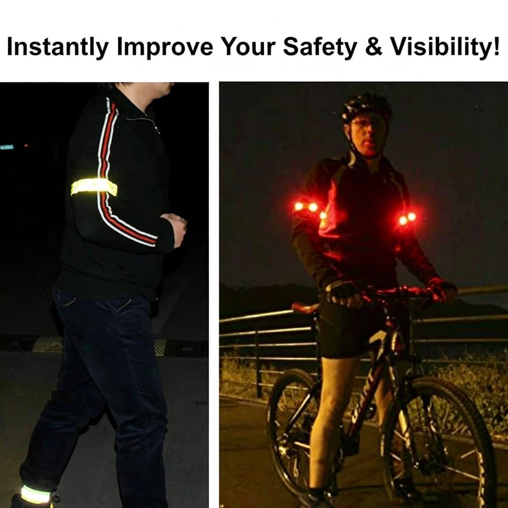 LED Reflective Armband With Fl - Running Visibility Gear review and price