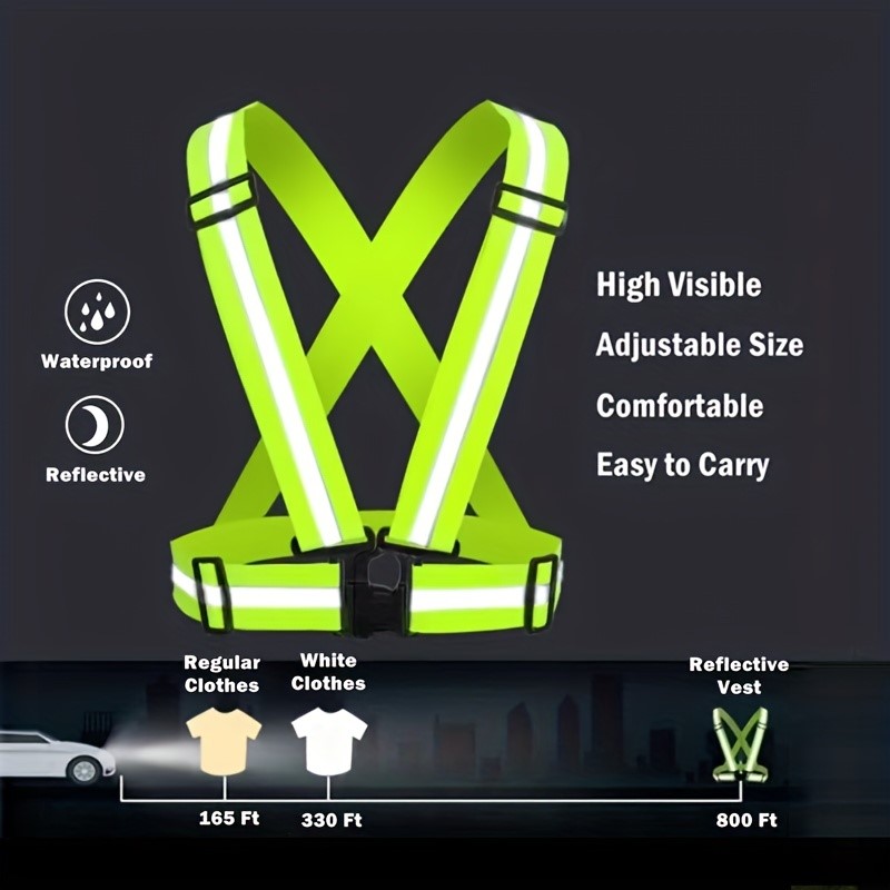 High Visibility Reflective Saf - Running Visibility Gear review and price