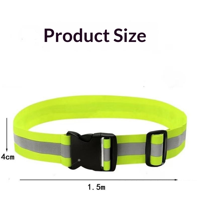 Adjustable Elastic Reflective  - Running Visibility Gear review and price