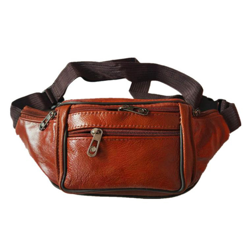 Leather Men Waist Chest Bag Th - Running Zwift review and price