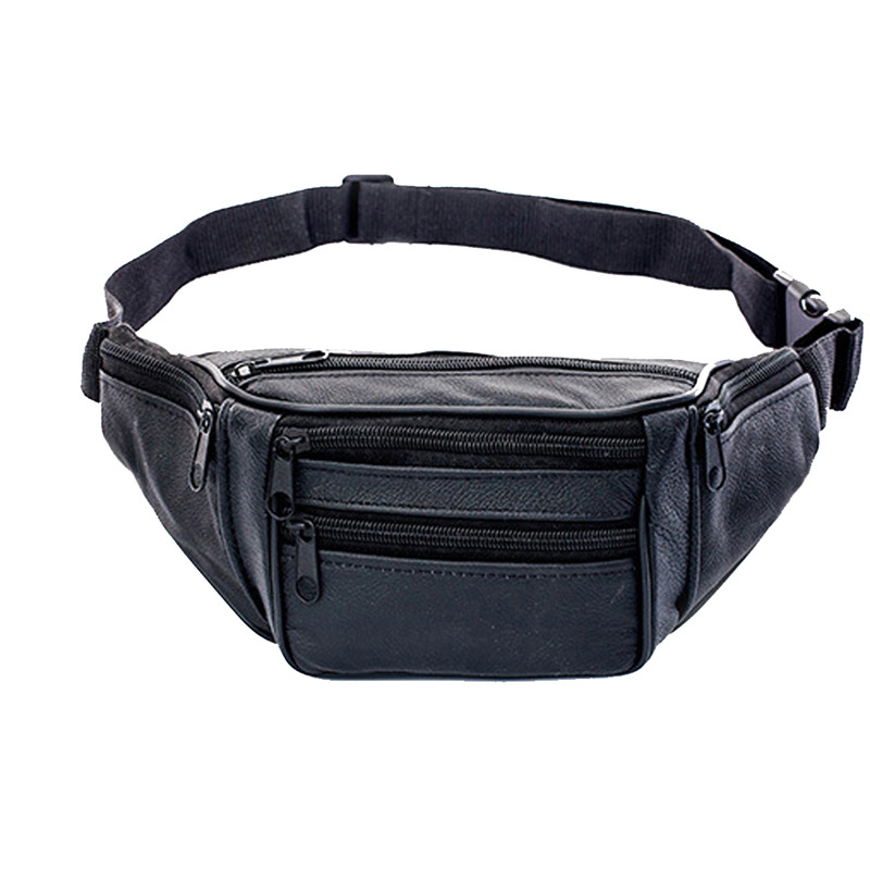 Leather Men Waist Chest Bag Th - Running Zwift review and price